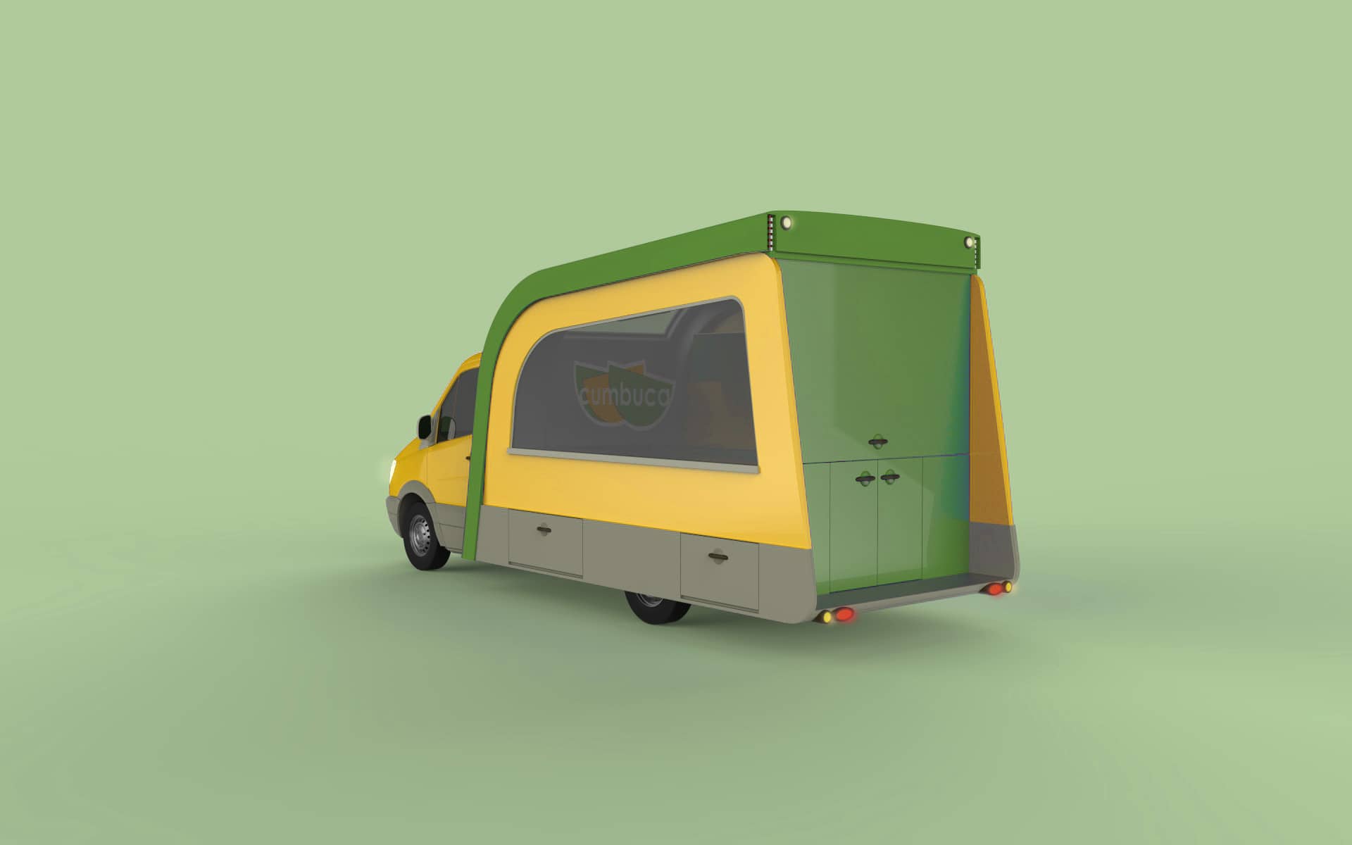 Cumbuca – food truck concept for homeless people in need – Jepdesign